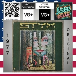 STYX•The Grand Illusion•A&M Records (#SP-4637)